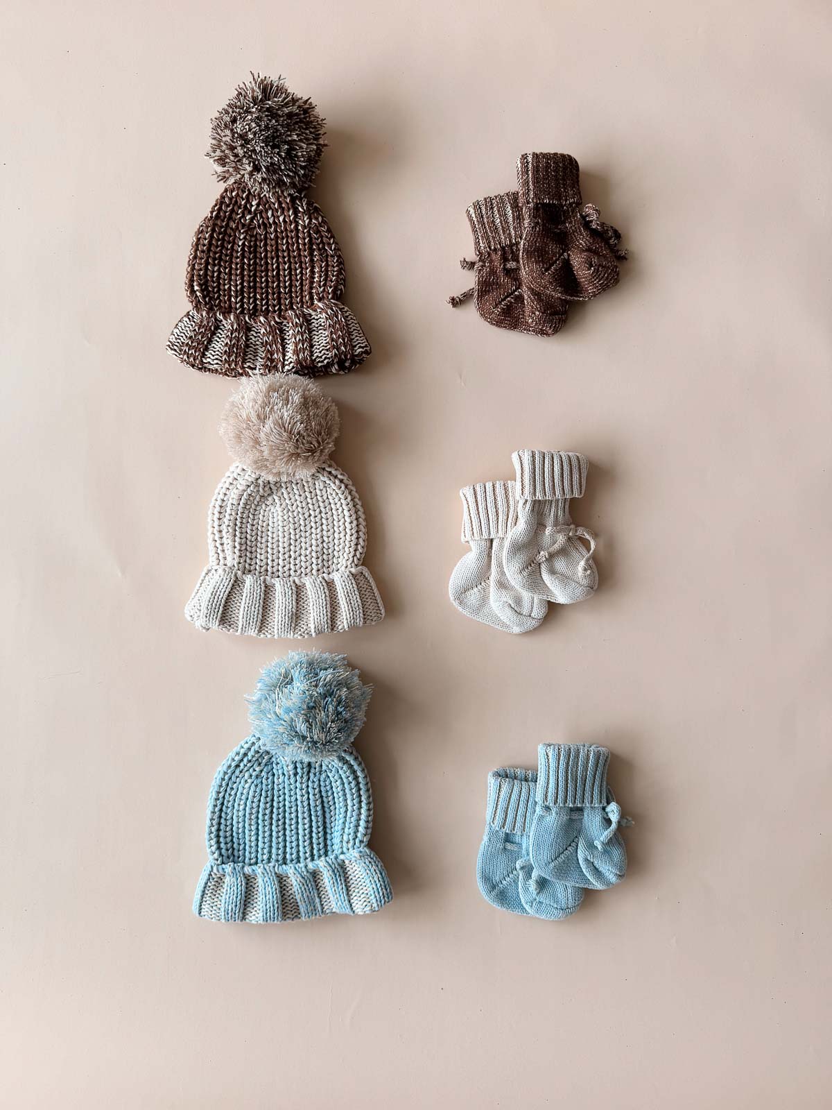 Chunky Cotton Bootie | Sky