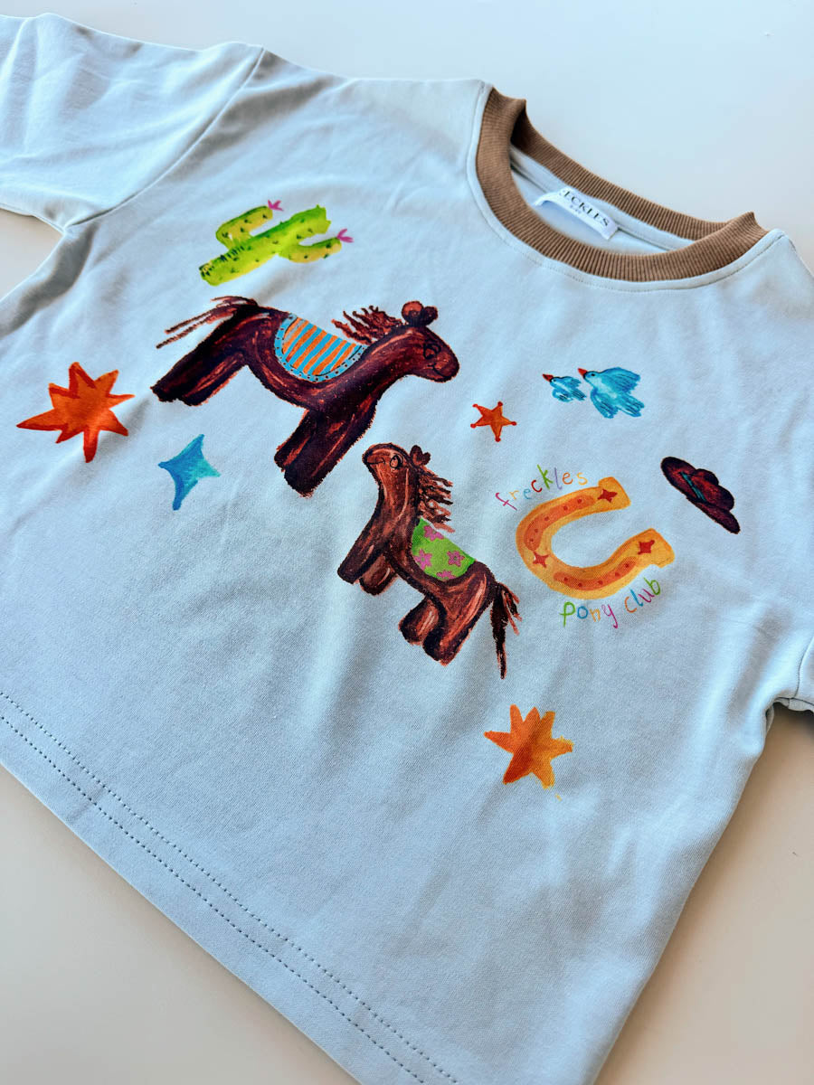 Pony Club LS Tee | Dove
