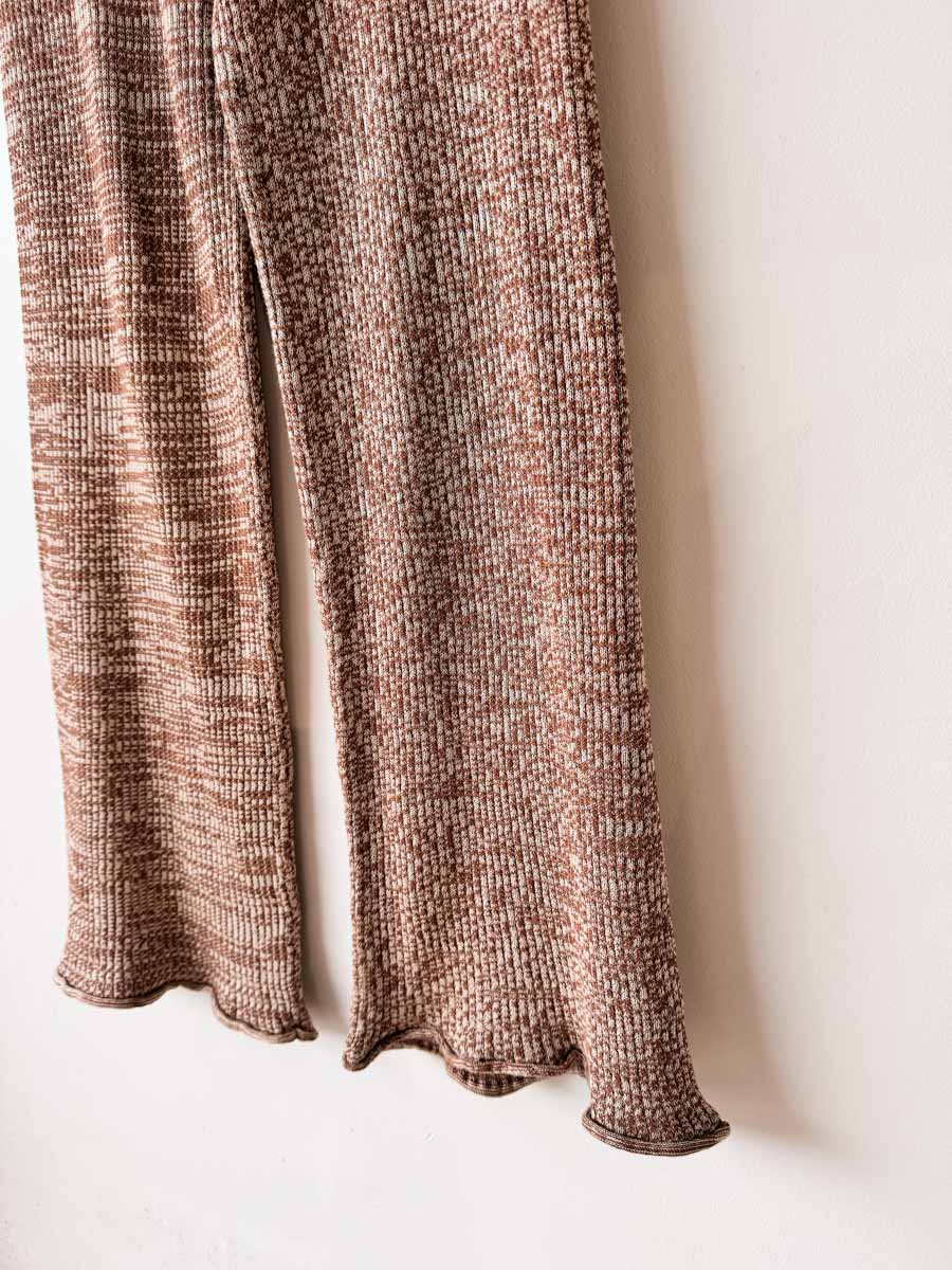 PRE-ORDER Women's Fine Rib SET | Chocolate