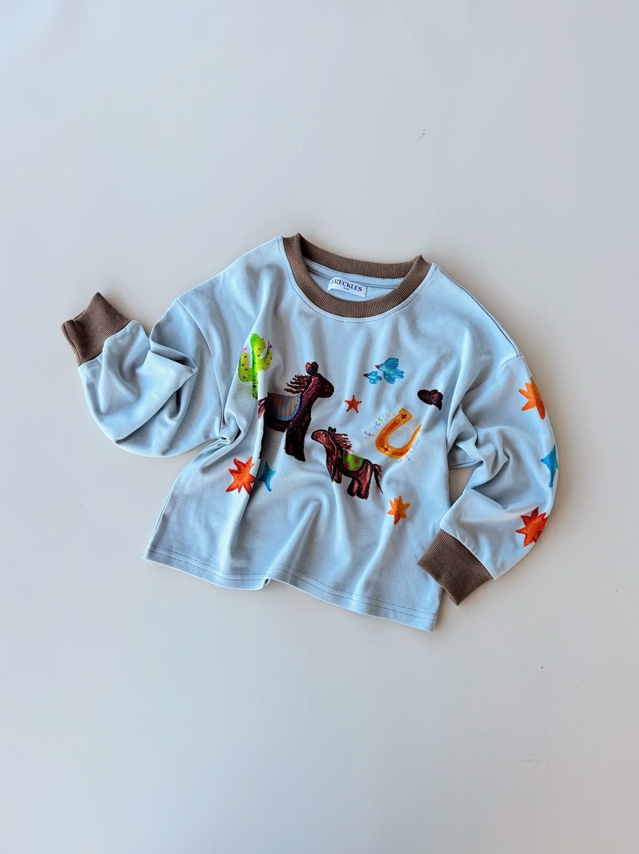 Pony Club LS Tee | Dove