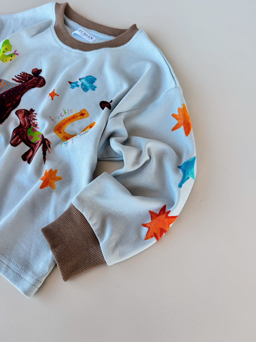 Pony Club LS Tee | Dove
