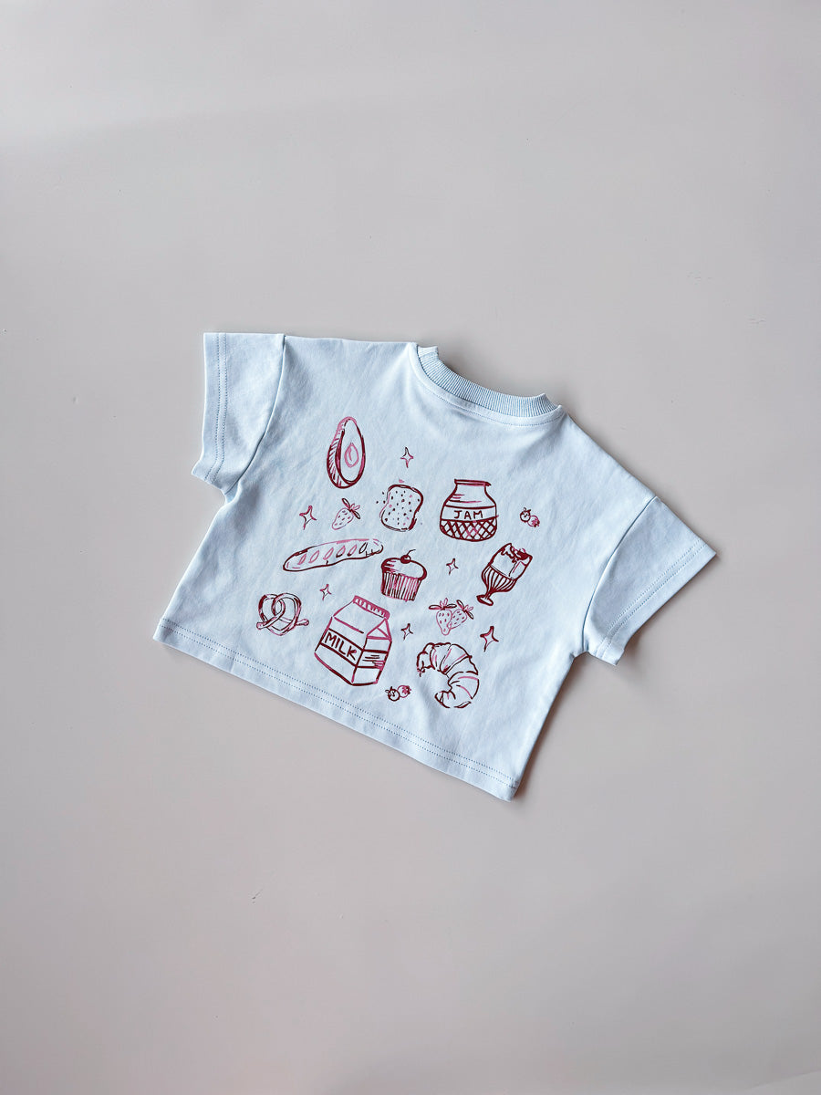 Breakfast Club Tee | Sky