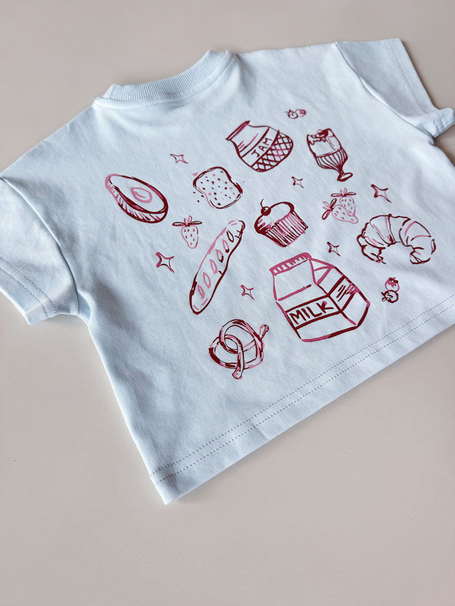 Breakfast Club Tee | Sky