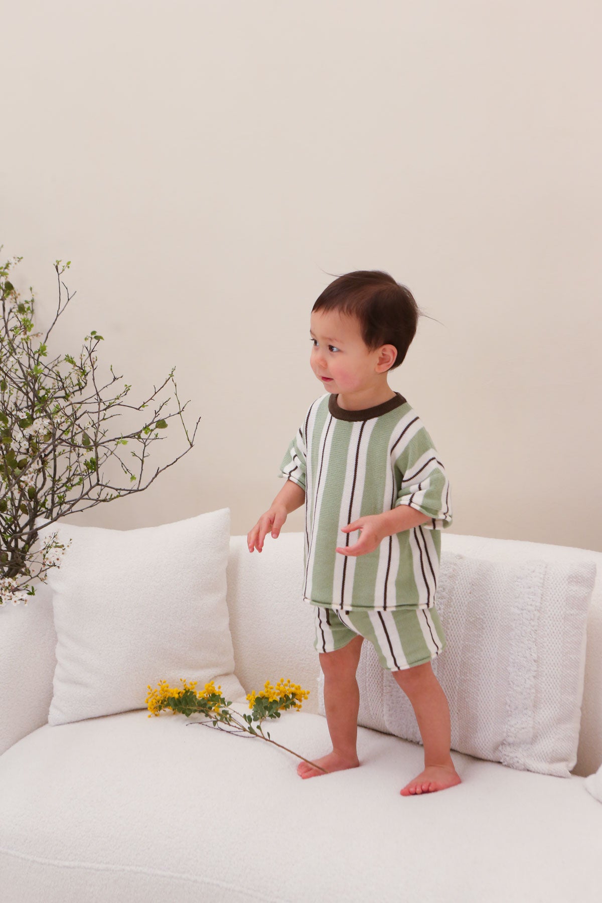 Retro Stripe Knit SET | Wildwood