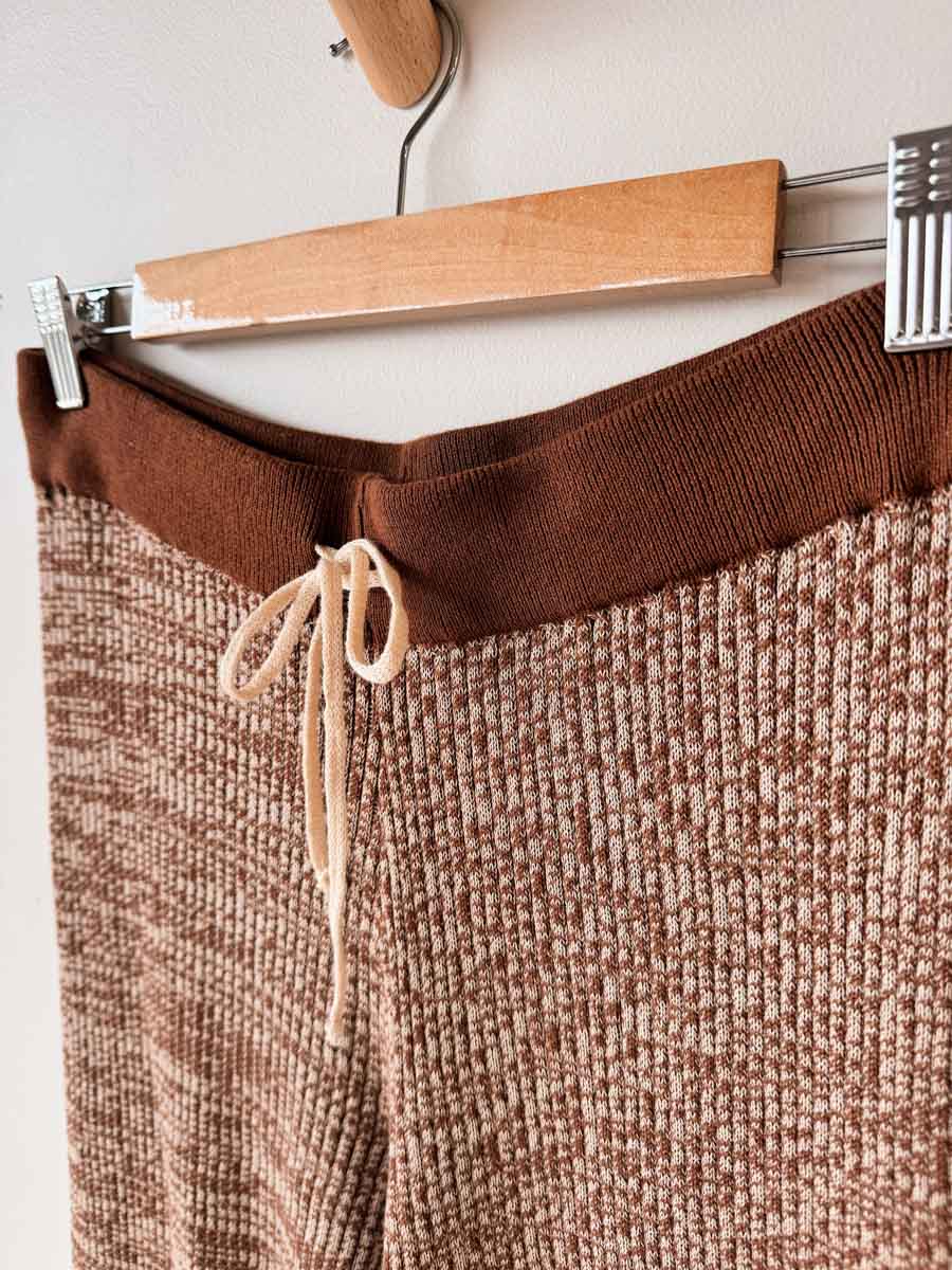 PRE-ORDER Women's Fine Rib SET | Chocolate