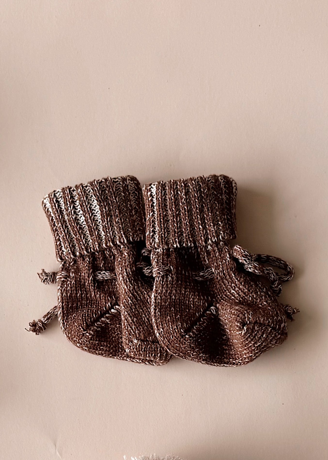 Chunky Cotton Bootie | Chocolate