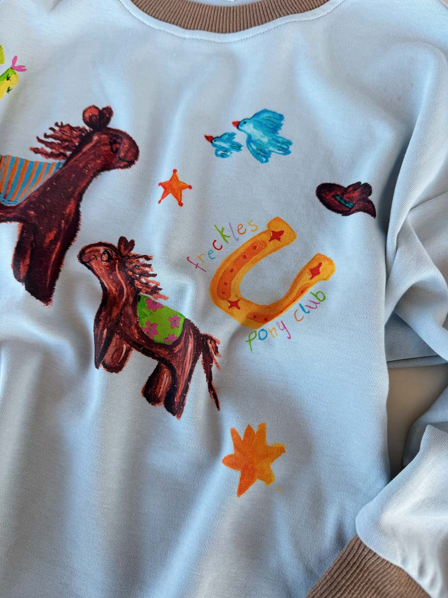 Pony Club LS Tee | Dove