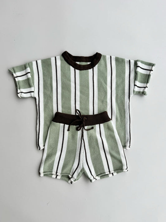 Retro Stripe Knit SET | Wildwood