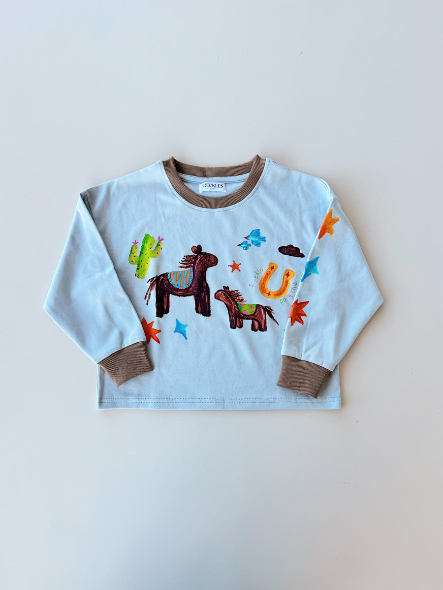 Pony Club LS Tee | Dove