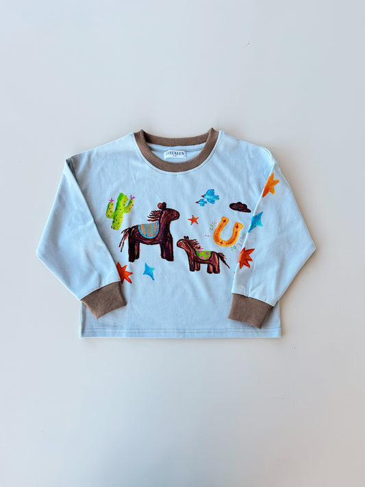 Pony Club LS Tee | Dove