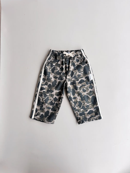 Racer Denim Track Pants | Camo