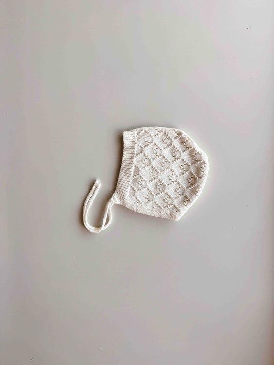 Mila Pointelle Bonnet | Snow