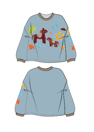 Pony Club LS Tee | Dove